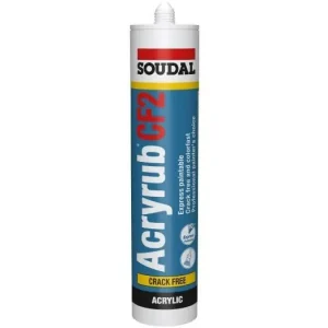 Soudal Acryrub CF2 - Wit Exclusieve Aanbieding