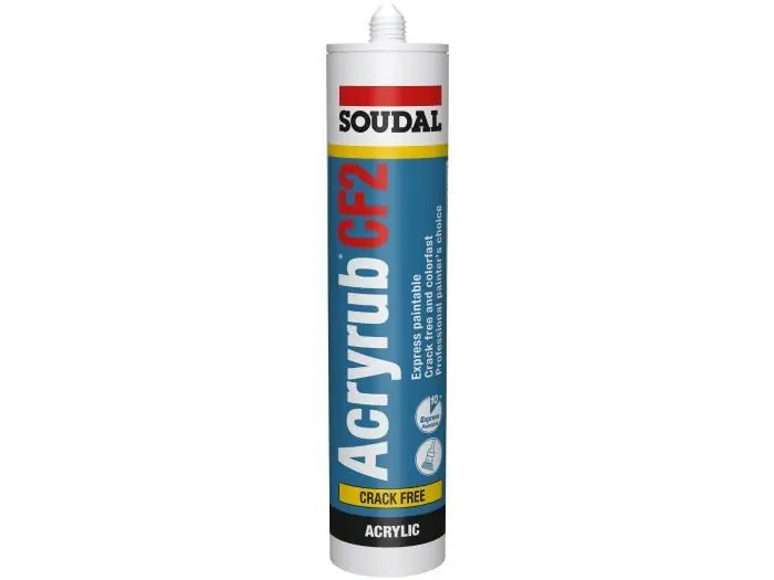 Soudal Acryrub CF2 - Wit Exclusieve Aanbieding