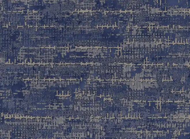 Dutch Tahiti - Nebulous blauw - 13369 Bestseller