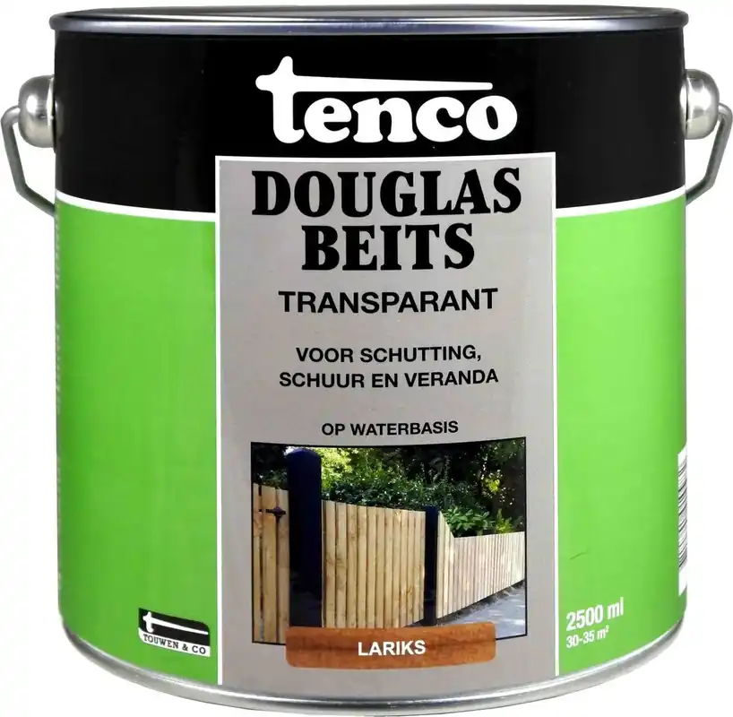 Voordeelprijs Tenco Douglas Beits Transparant - Lariks