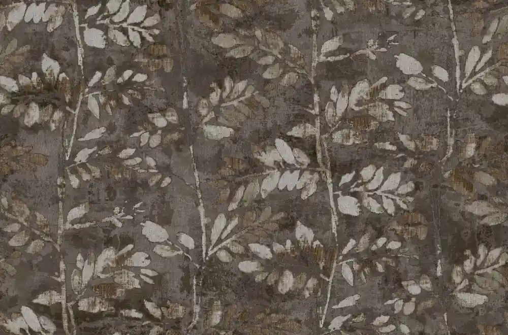 Cristiana Masi Terra Behang met bladerenprint - 43809 Snelle Levering