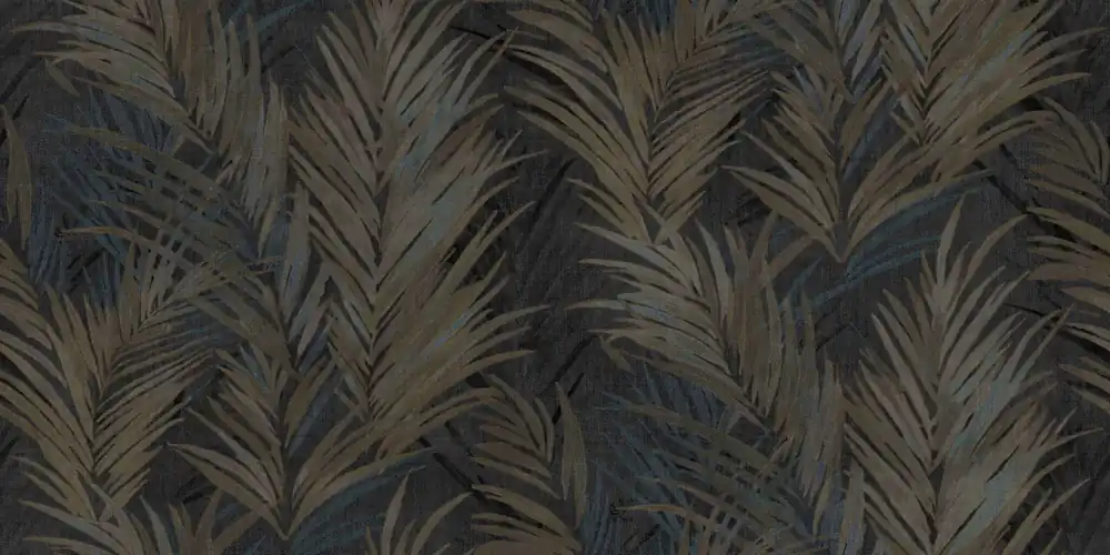 Cristiana Masi Terra Behang met botanische bladeren - 43819 Laatste Kans