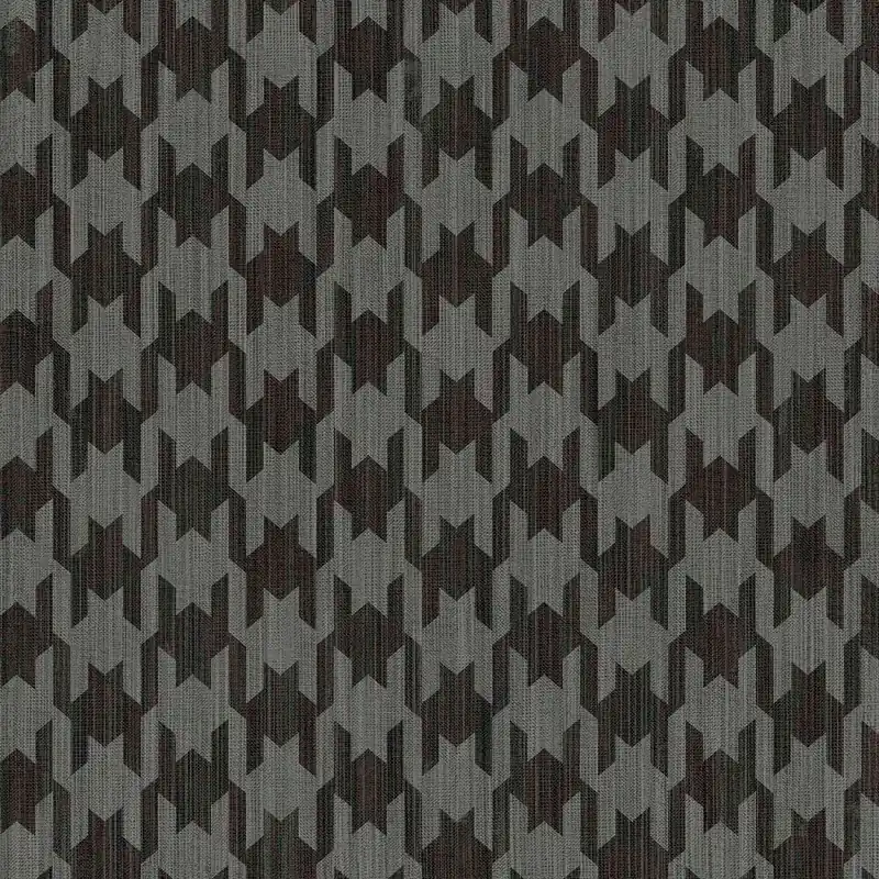 Meest Verkocht Cristiana Masi Thai Behang met grote pied-de-poule print - 26449