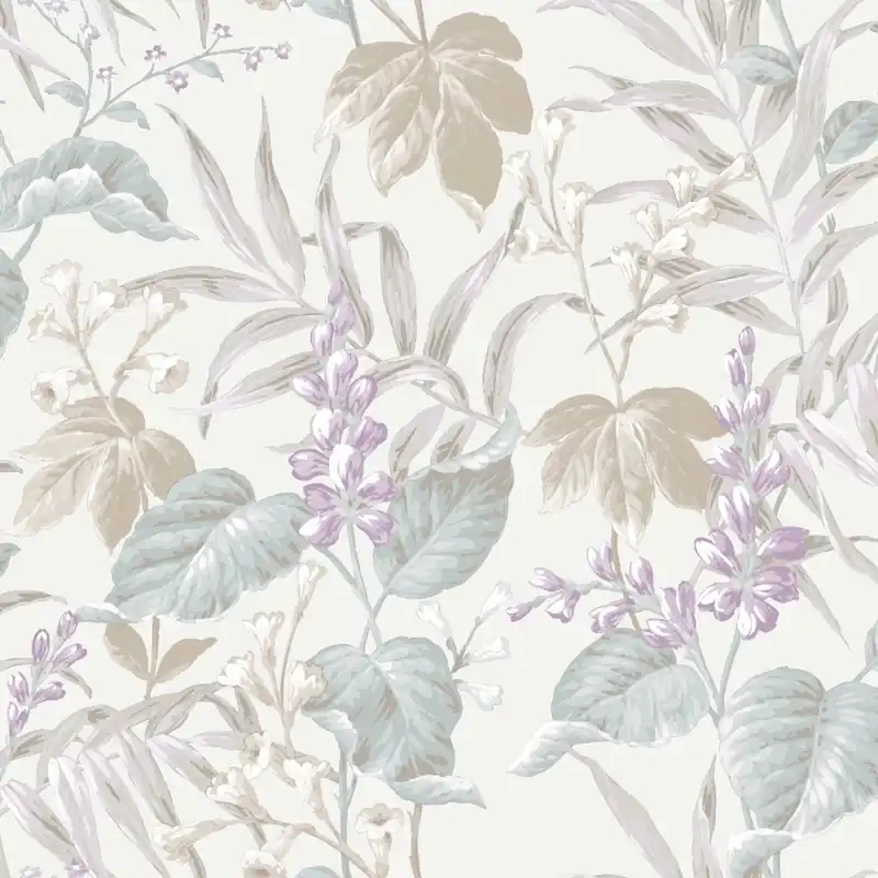Cristiana Masi Thema Behang met bladeren en bloemen - 28854 Snelle Levering
