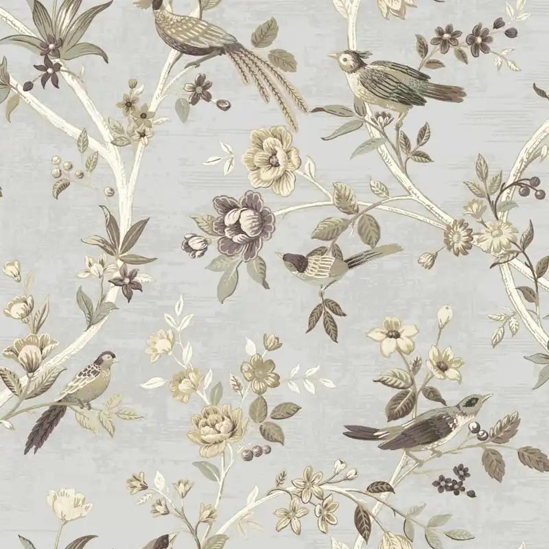 Cristiana Masi Thema Behang met takken en vogeltjes - 28845 Must-Have