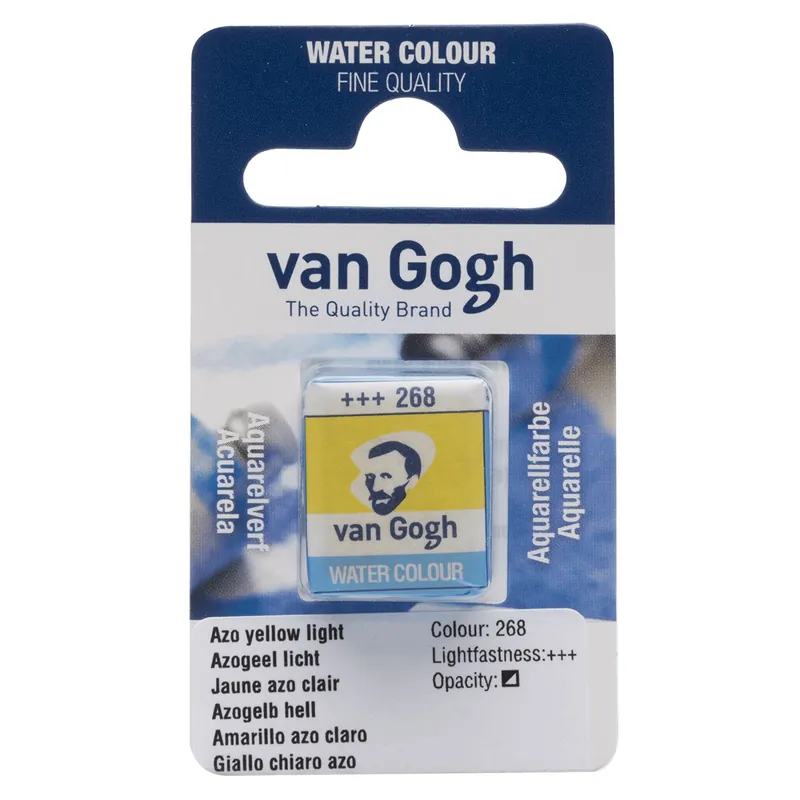 Van Gogh Aquarelverf Napje - Azogeel Licht #268 Aanbieding