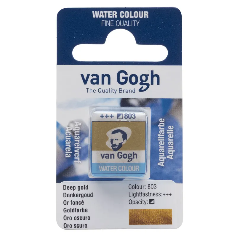 Direct Beschikbaar Van Gogh Aquarelverf Napje - Donkergoud #803