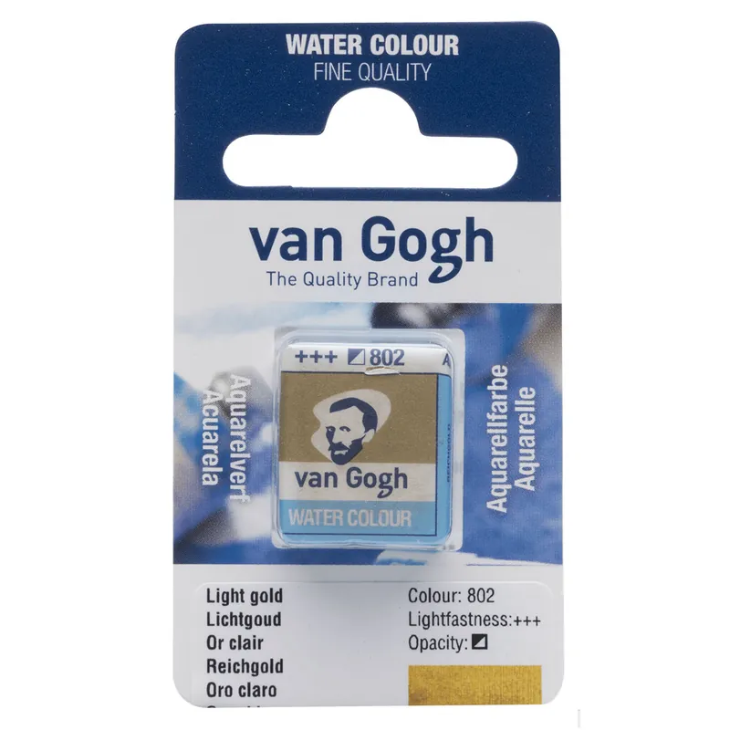 Laatste Versie Van Gogh Aquarelverf Napje - Lichtgoud #802