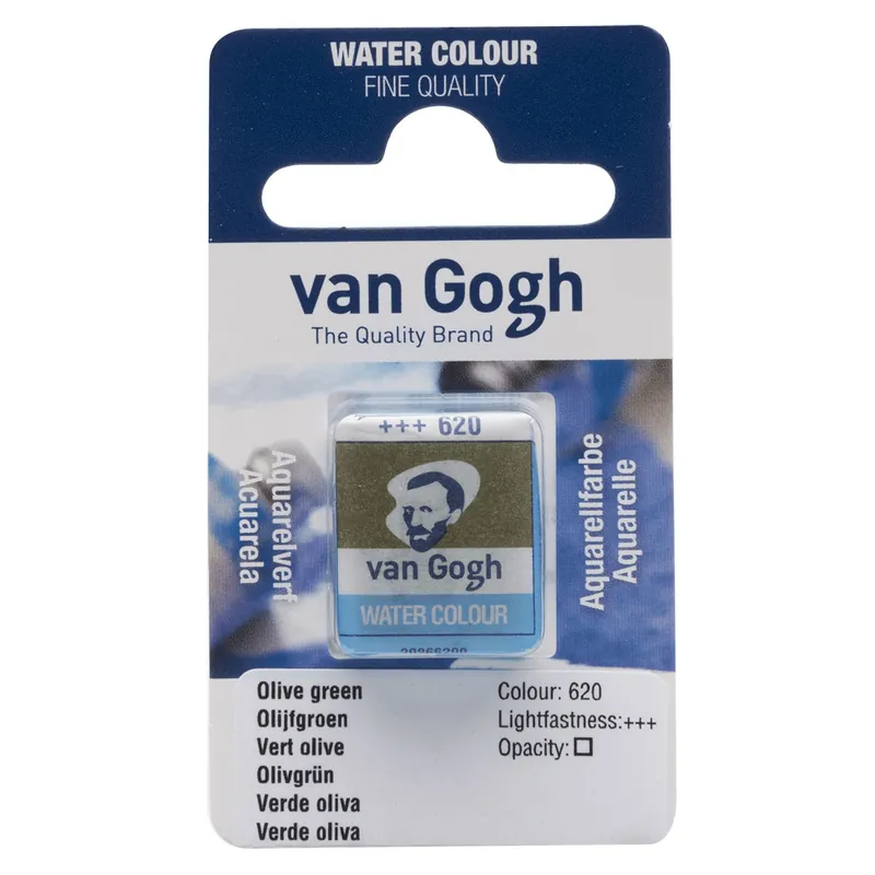 Beste Prijs Van Gogh Aquarelverf Napje - Olijfgroen #620