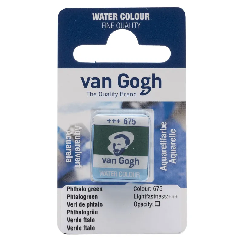 Van Gogh Aquarelverf Napje - Phtalogroen #675 Lage Prijs
