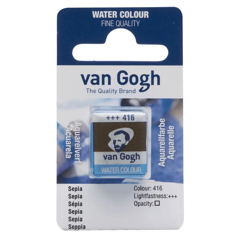 Van Gogh Aquarelverf Napje - Sepia #416 Direct Beschikbaar