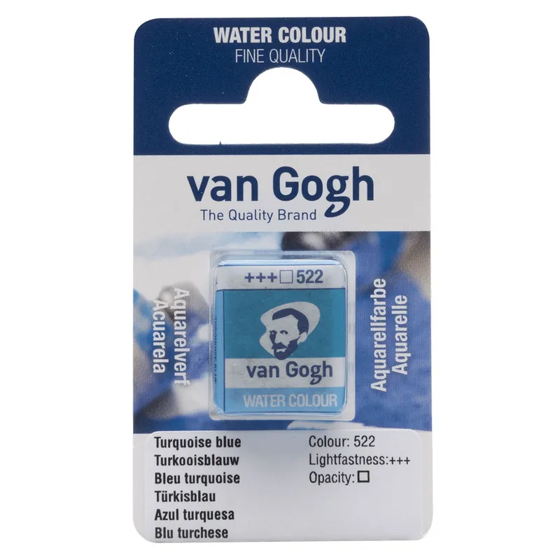 Gereduceerde Prijs Van Gogh Aquarelverf Napje - Turkooisblauw #522