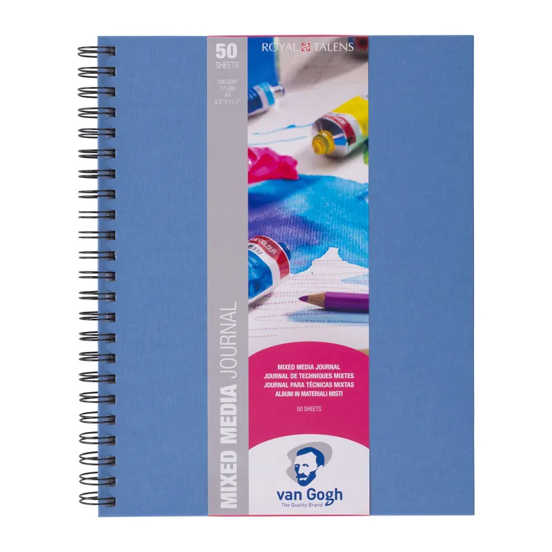 Van Gogh Mixed Media Journal - A4 - 160 gram - 50 vellen Actieprijs