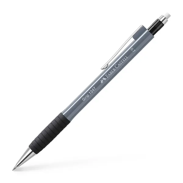 Faber Castell Vulpotlood - Grip - 1347 0,7mm steengrijs Direct Verzonden