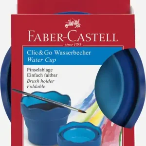 Merkproduct Faber Castell Watercup Clic & Go - blauw