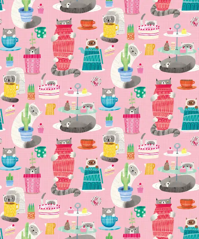 Seizoensaanbieding Ohpopsi When I Grow Up - Kitten Kaboodle Bubblegum - WGU50109W