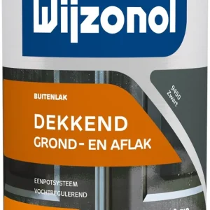 Wijzonol Grond- en aflak - 750 ml 9450 Zwart Populair