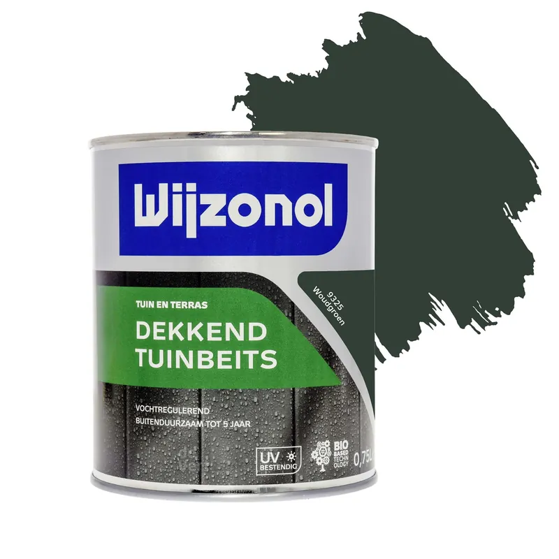Wijzonol Dekkend Tuinbeits - Woudgroen Hete Deal