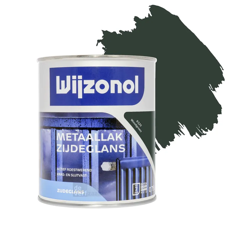 Bestseller Wijzonol Metaallak Zijdeglans 9325 Woudgroen