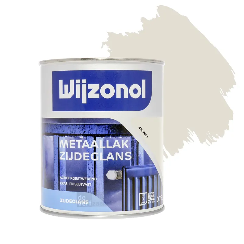 Finale Uitverkoop Wijzonol Metaallak Zijdeglans RAL 9001