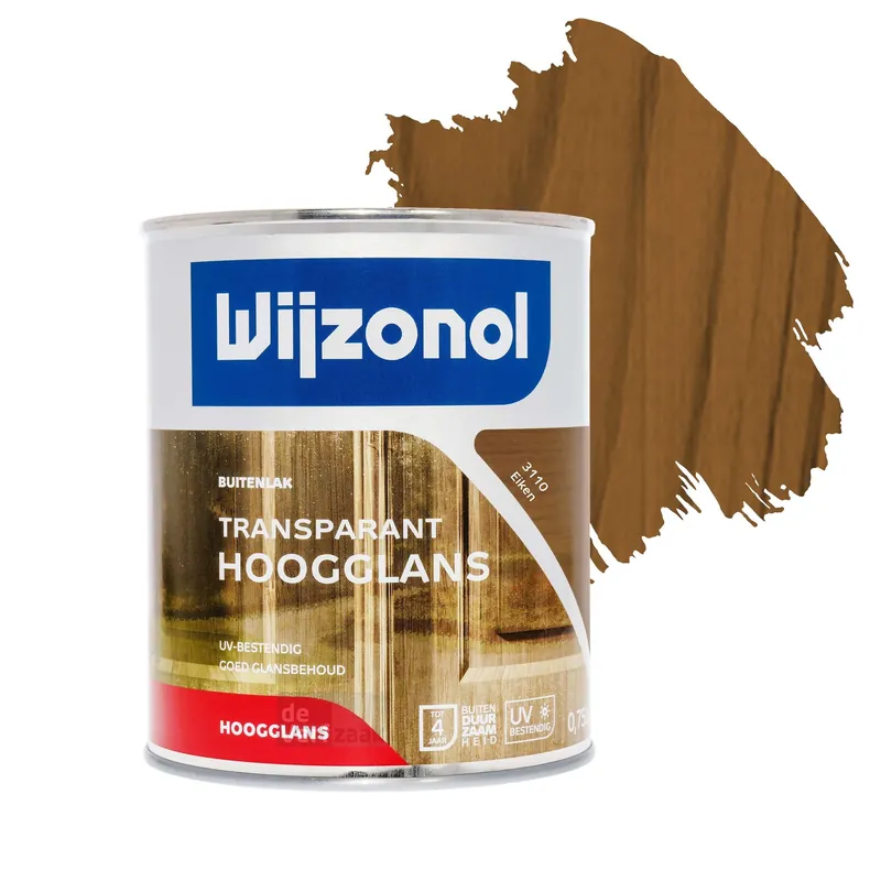 Actieprijs Wijzonol Transparant Hoogglanslak 750 ml 3110 Eiken