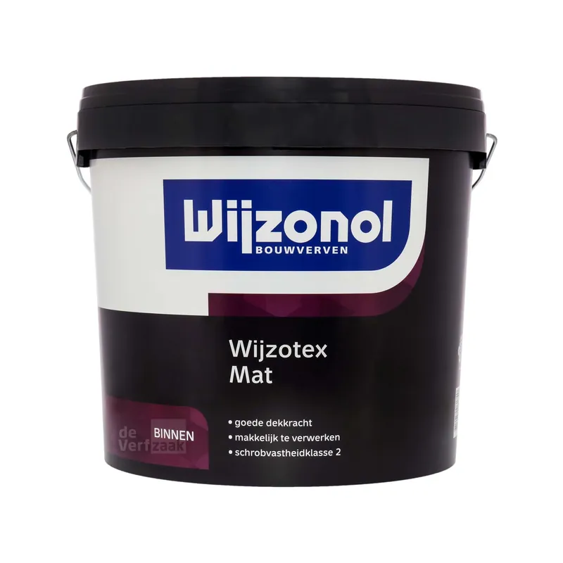 Koop Vandaag Wijzonol Wijzotex Mat - RAL 9010