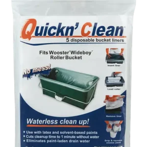 Flitsaanbieding Wooster Quickn' Clean Wide Boy Liner 5-Pack