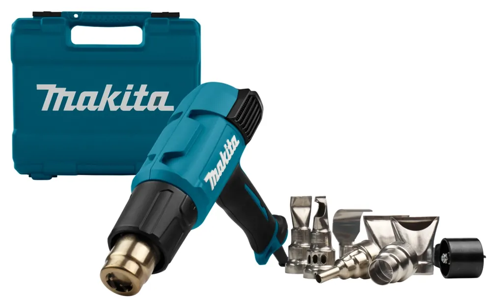 Snelle Levering Makita HG6531CK Heteluchtpistool in koffer - 2000W - 550l/min