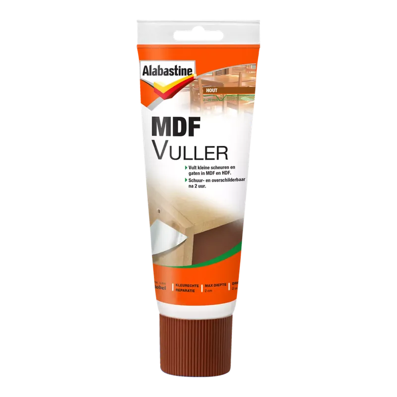 Alabastine Mdf Vuller - Pasta - Lichtbruin - 330g Korting