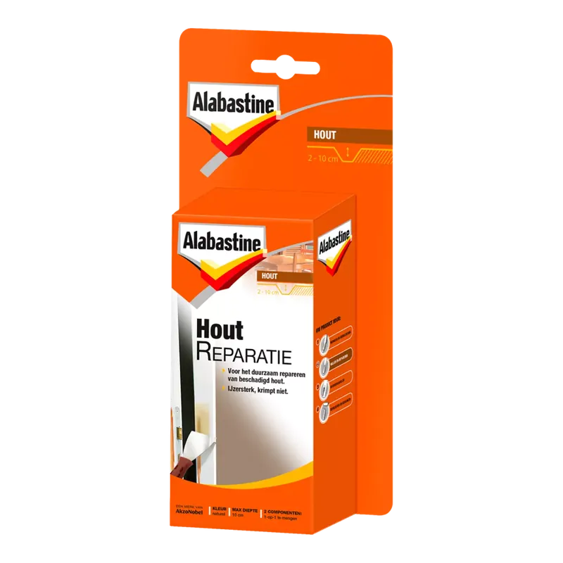 Veilige Betaling Alabastine Houtreparatieset - 150gr
