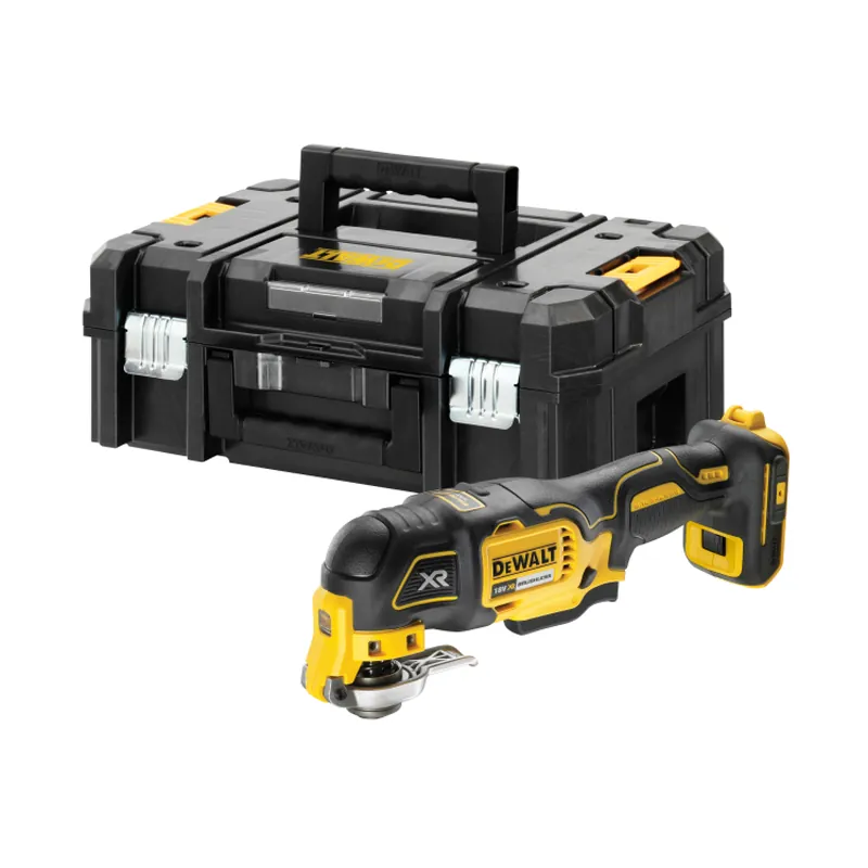 Finale Uitverkoop DeWALT DCS356NT-XJ 18V Li-ion XR accu multitool body in TSTAK - koolborstelloos