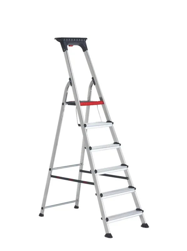 Altrex Double Decker Huishoudtrap - Aluminium - 6 treden - max. werkhoogte 3,25m Flitsaanbieding