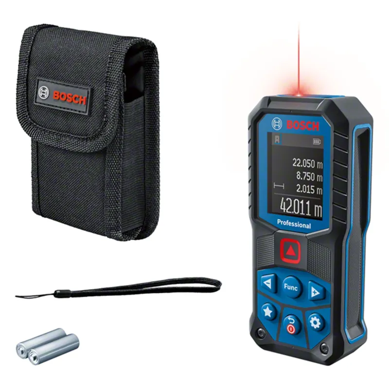Bosch GLM 50-22 Laserafstandsmeter - 50m - rood Op = Op
