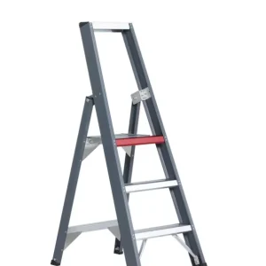 Altrex Falco FEO 3 Trap - Enkel - Aluminium met coating - 3 treden - max. werkhoogte 2,7m Favoriet