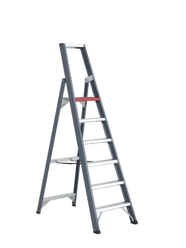 Altrex Falco FEO 6 Trap - Enkel - Aluminium met coating - 6 treden - max. werkhoogte 3,4m Populair