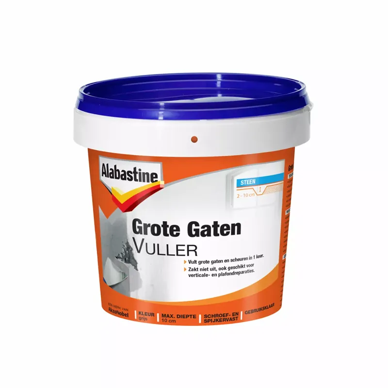 Betrouwbaar Alabastine Grote Gatenvuller - Pasta - 1L