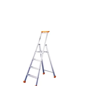 Little Jumbo 1223700004 Industrietrap 2370 - Enkel - Aluminium - 1 x 4 treden - max. werkhoogte 0,88m Voordeelprijs