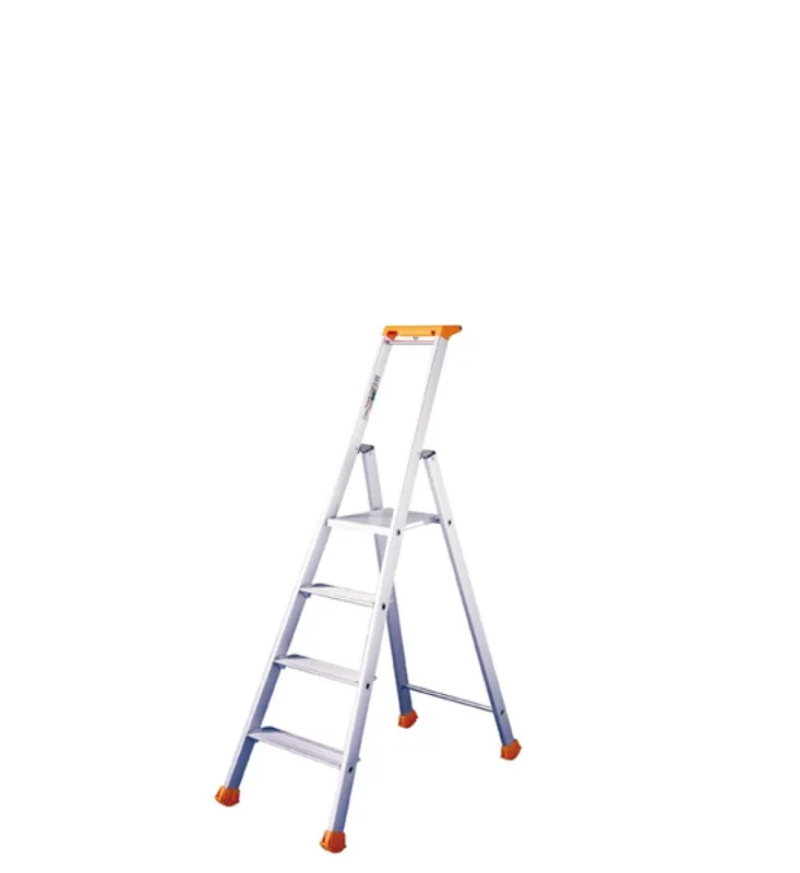 Little Jumbo 1223700004 Industrietrap 2370 - Enkel - Aluminium - 1 x 4 treden - max. werkhoogte 0,88m Voordeelprijs