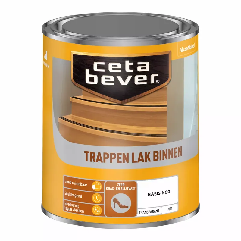 Finale Uitverkoop CetaBever Traplak - op kleur gemengd - 0,75L
