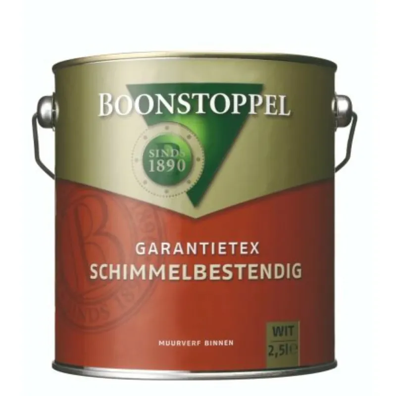 Gereduceerde Prijs Boonstoppel Garantietex Schimmelbestendig Wit - 2,5L