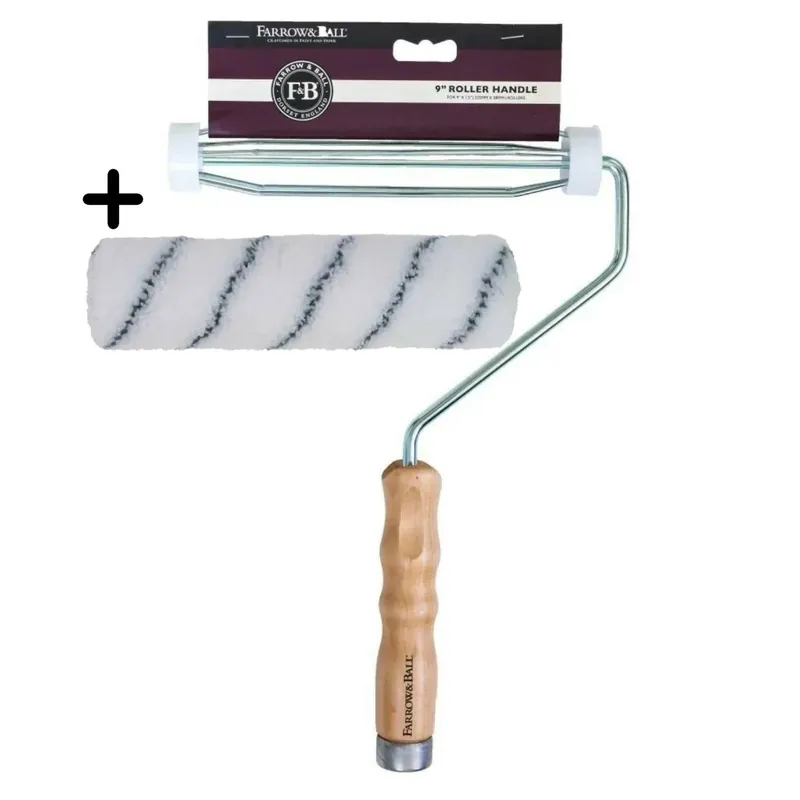 Farrow & Ball 9" Verfbeugel met Roller Op = Op