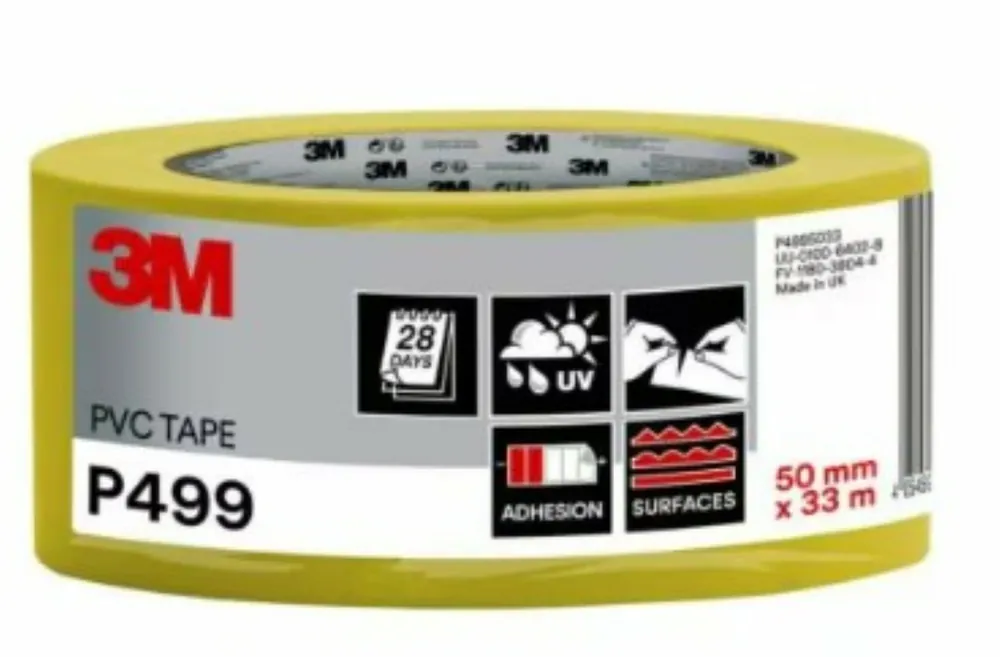Gratis Retour 3M P4995033 Stuclopertape PVC - 50mm x 33m