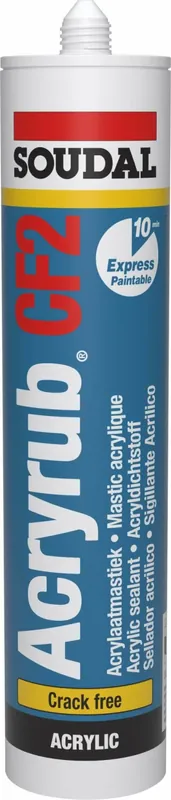 Soudal 121616 Kit Acryrub CF2 - 310ml Weekendaanbieding
