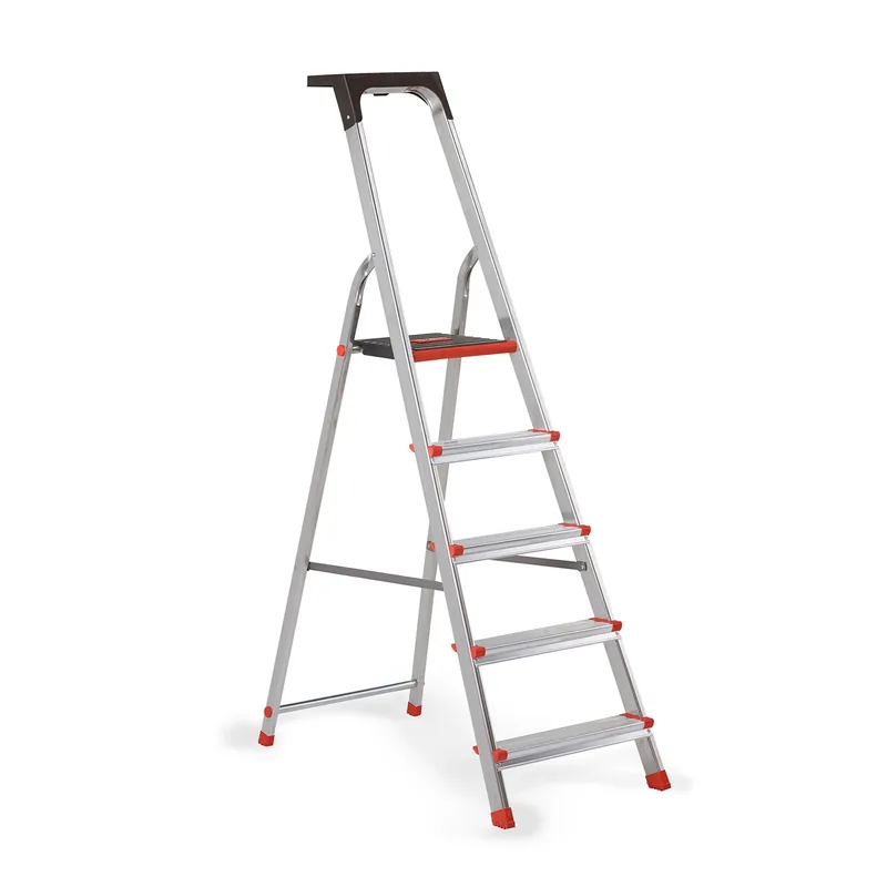 Nu Kopen Altrex Lima Huishoudtrap - Aluminium - 5 treden - max. werkhoogte 3,0m