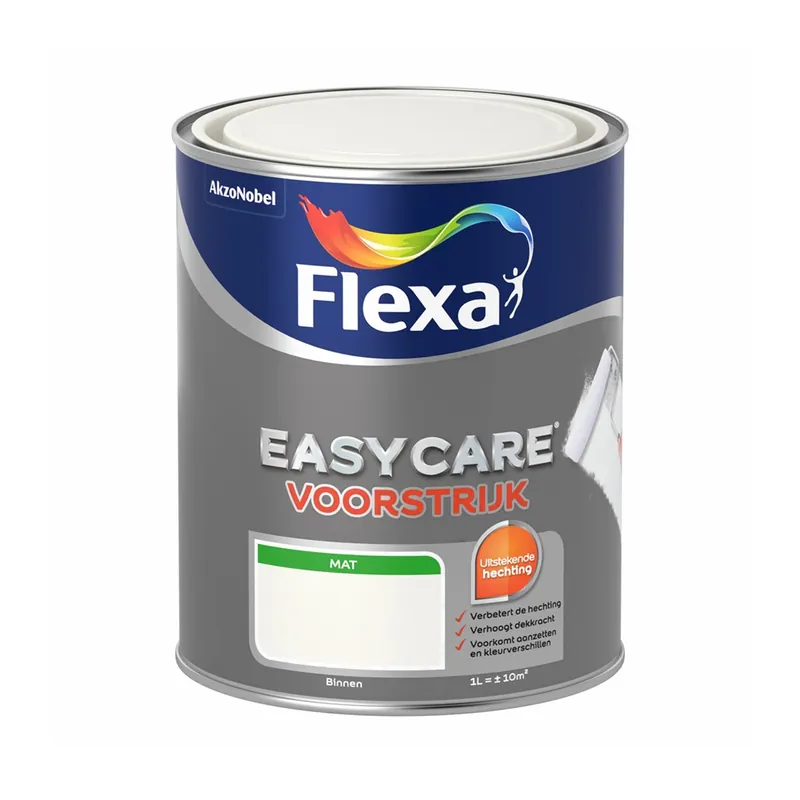 Koop Vandaag Flexa Easycare Voorstrijk - Wit - 1L