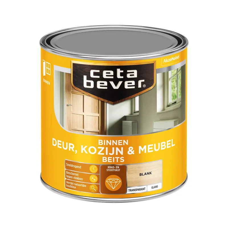 Cetabever Binnenbeits Deuren & Kozijnen Transparant Glans Dagaanbieding
