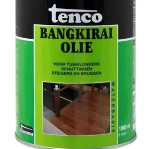 Tenco Bangkirai Olie Korting