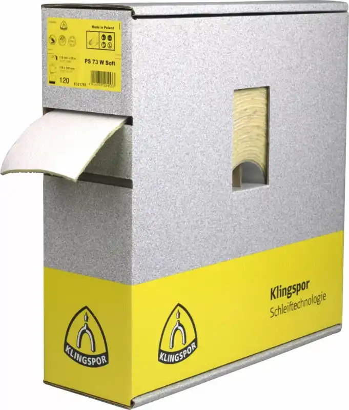 Bestseller Klingspor Schuurrol Foam - 115 x 140mm - 180st