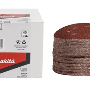 Makita Schuurschijf Hout - 125mm - 8 gaten - 50st Koopje