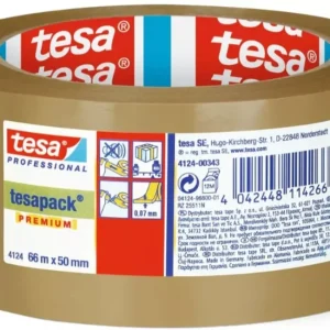 Tesa 4124 Verpakkingstape PVC Korting